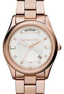 Michael Kors Colette Mk6052 Kello Hopea / Punakultasävyinen