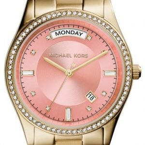 Michael Kors Colette Mk6143 Kello Pinkki / Kullansävytetty