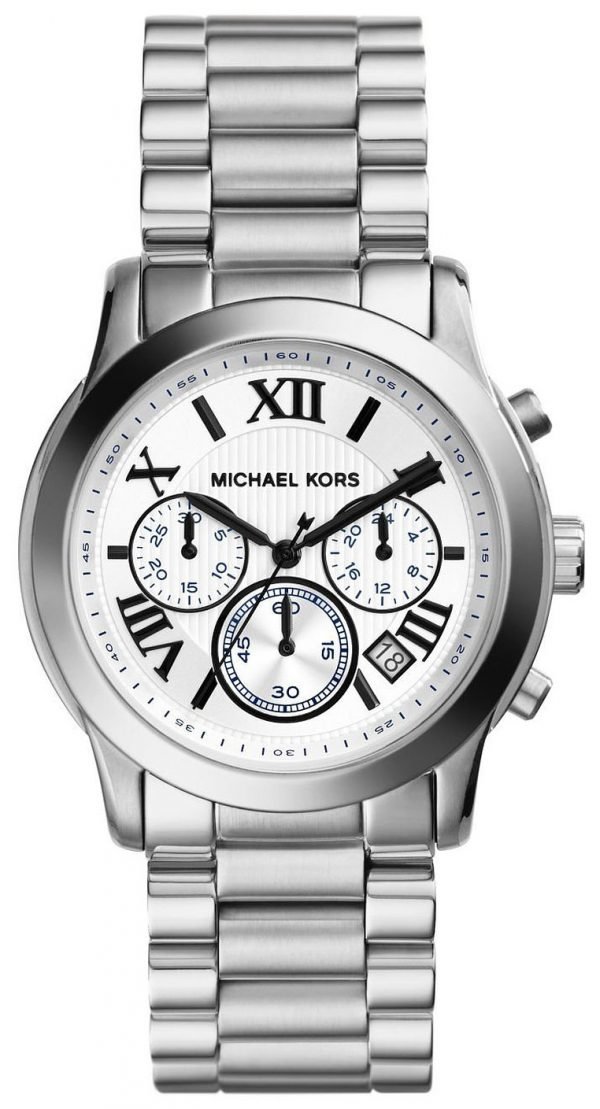 Michael Kors Cooper Mk5928 Kello Valkoinen / Teräs