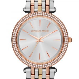 Michael Kors Darci Mk3203 Kello Hopea / Punakultasävyinen