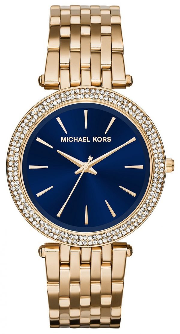 Michael Kors Darci Mk3406 Kello Sininen / Kullansävytetty