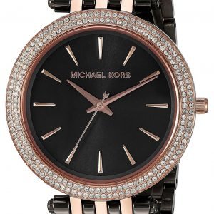 Michael Kors Darci Mk3584 Kello Musta / Punakultasävyinen