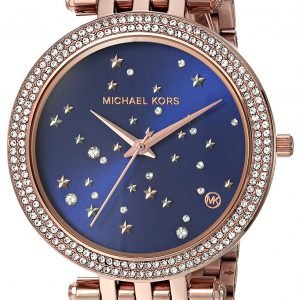 Michael Kors Darci Mk3728 Kello Sininen / Punakultasävyinen