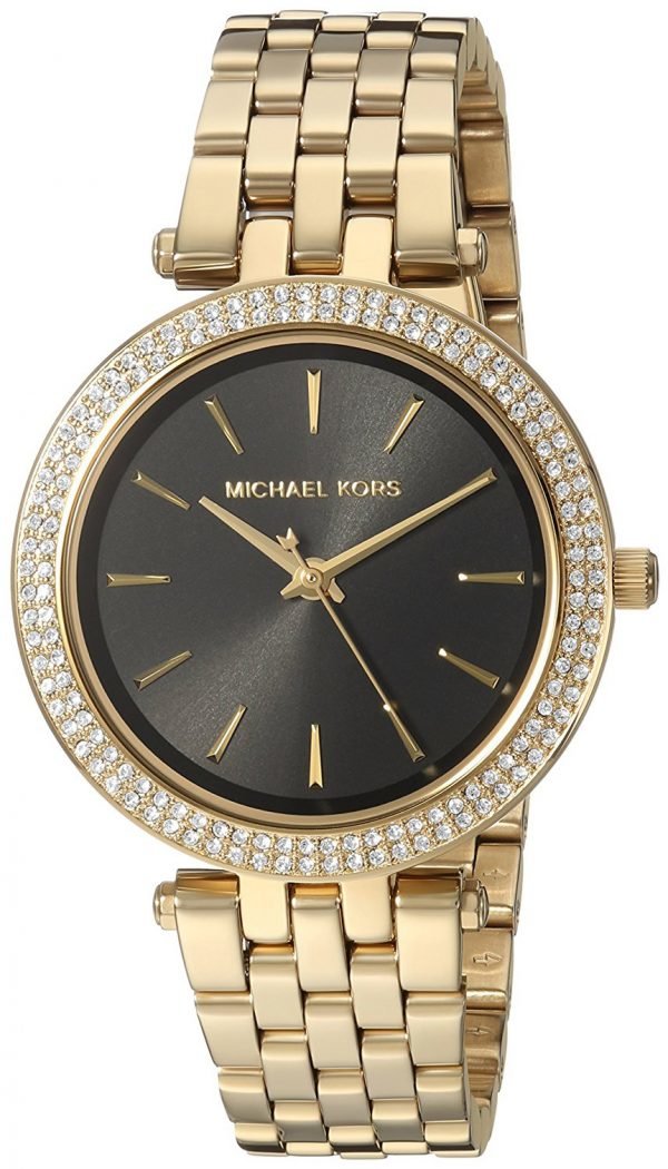 Michael Kors Darci Mk3738 Kello Musta / Kullansävytetty Teräs