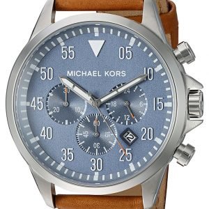 Michael Kors Gage Mk8490 Kello Sininen / Nahka