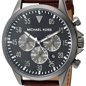 Michael Kors Gage Mk8536 Kello Musta / Nahka