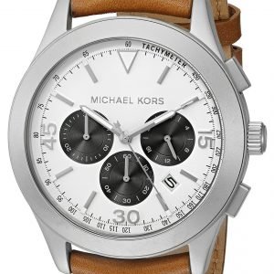 Michael Kors Gareth Mk8470 Kello Valkoinen / Nahka