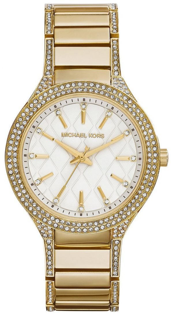 Michael Kors Kerry Mk3347 Kello Valkoinen / Kullansävytetty