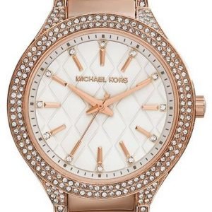 Michael Kors Kerry Mk3348 Kello Valkoinen / Punakultasävyinen