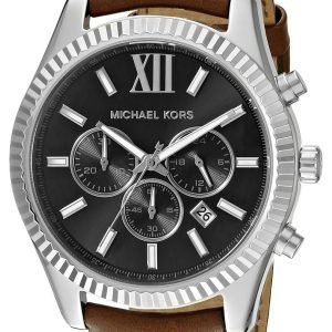 Michael Kors Lexington Mk8456 Kello Musta / Nahka