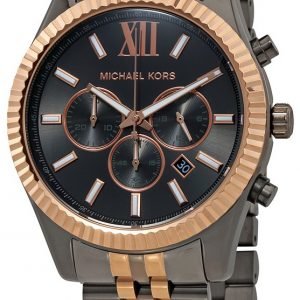 Michael Kors Lexington Mk8561 Kello Harmaa / Punakultasävyinen