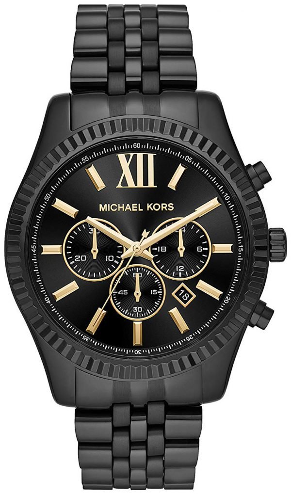 Michael Kors Lexington Mk8603 Kello Musta / Teräs