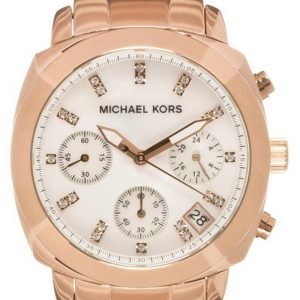 Michael Kors Mk5336 Kello Valkoinen / Punakultasävyinen