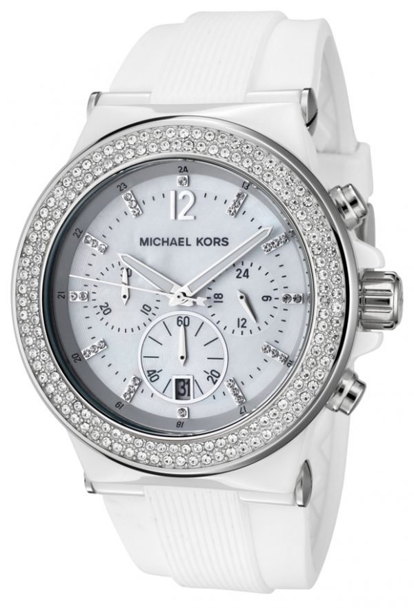 Michael Kors Mk5392 Kello Valkoinen / Muovi