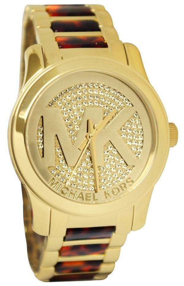 Michael Kors Mk5864 Kello Kristalleilla / Kullansävytetty