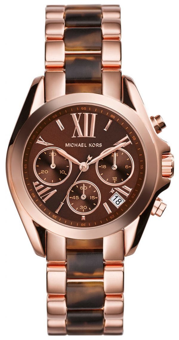 Michael Kors Mk5944 Kello Ruskea / Muovi