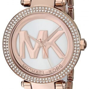 Michael Kors Mk6365 Kello Hopea / Punakultasävyinen