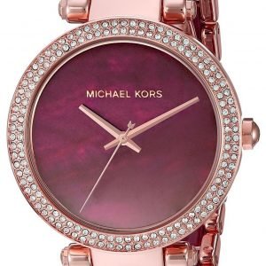 Michael Kors Mk6412 Kello Violetti / Punakultasävyinen