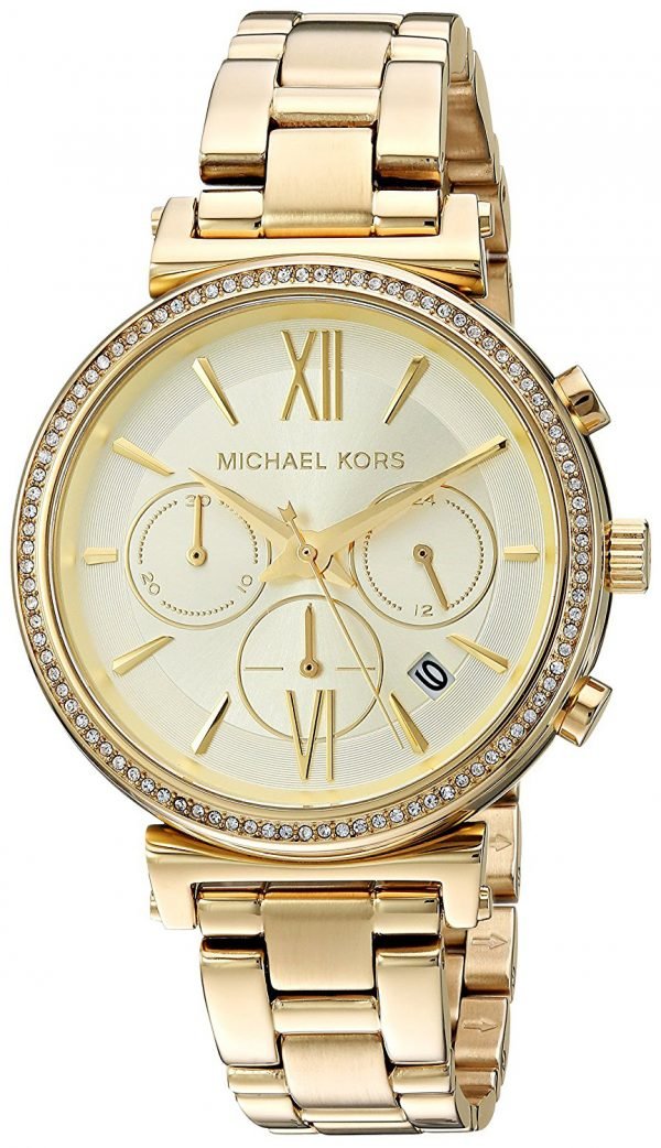 Michael Kors Mk6559 Kello Samppanja / Kullansävytetty