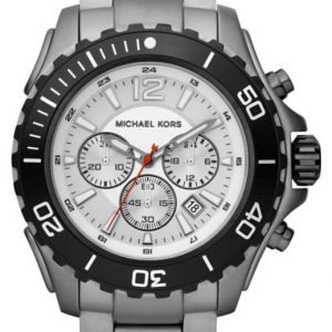 Michael Kors Mk8230 Kello Valkoinen / Titaani