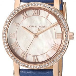 Michael Kors Norie Mk2696 Kello Punakultaa / Nahka