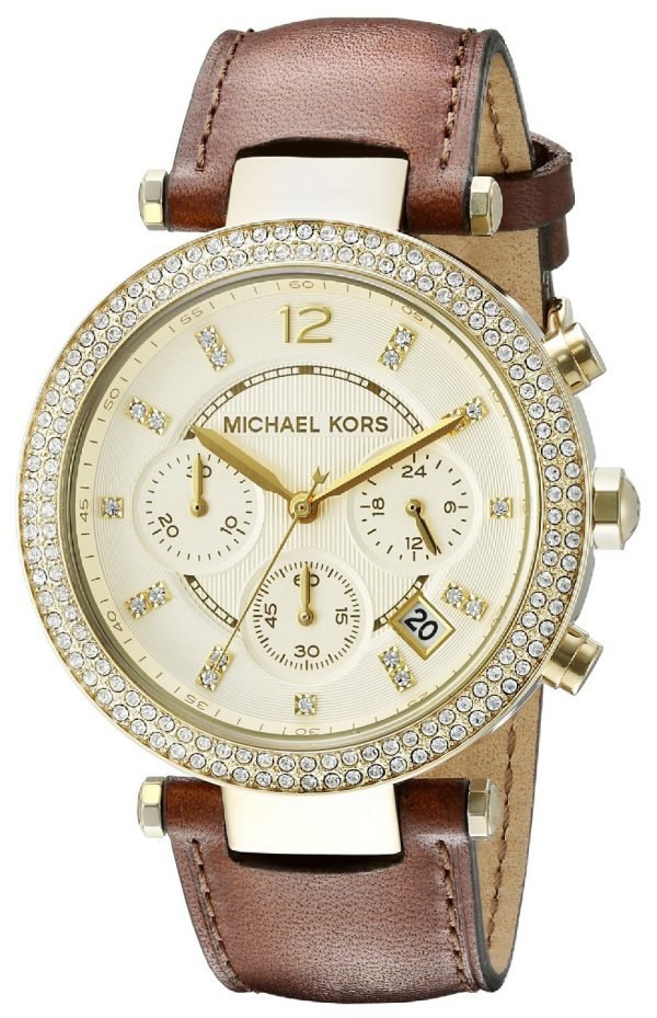 Michael Kors Parker Mk2249 Kello Samppanja / Nahka