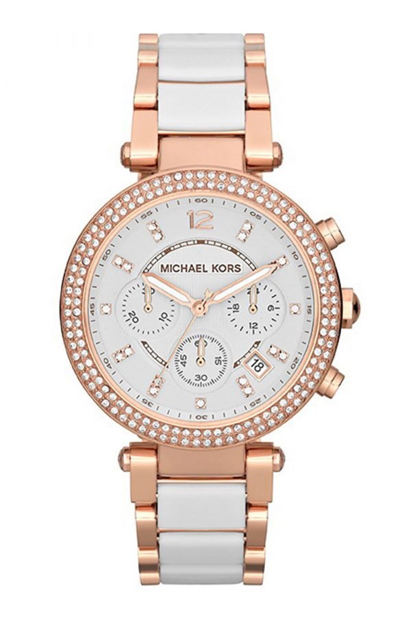 Michael Kors Parker Mk5774 Kello Valkoinen / Muovi