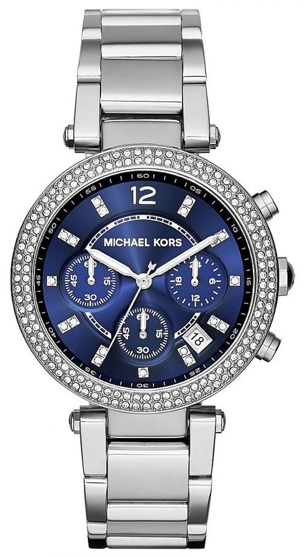 Michael Kors Parker Mk6117 Kello Sininen / Teräs