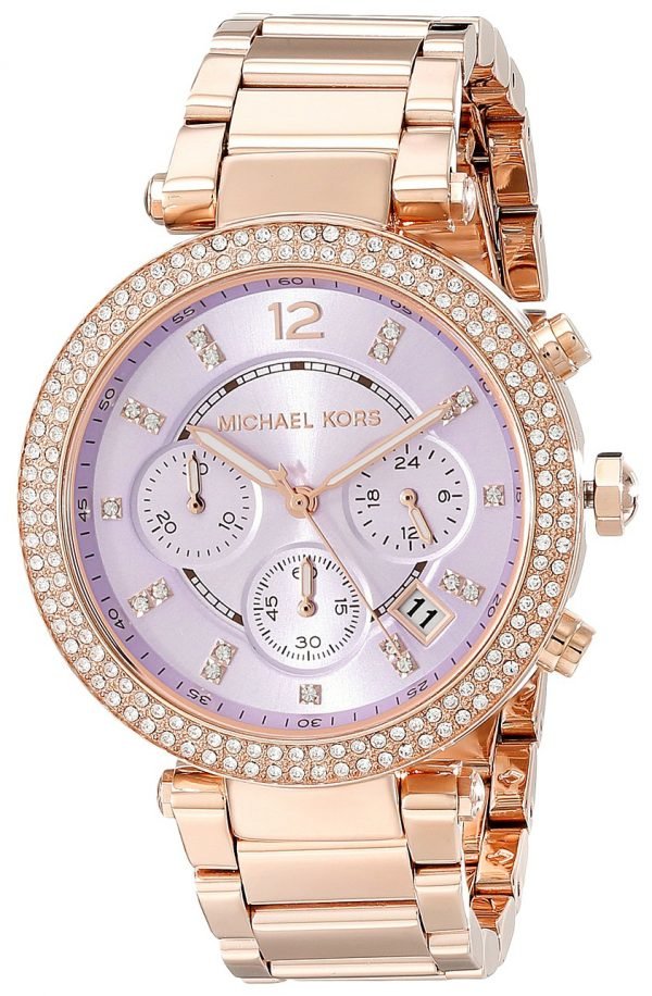 Michael Kors Parker Mk6169 Kello Violetti / Punakultasävyinen