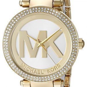 Michael Kors Parker Mk6313 Kello Valkoinen / Kullansävytetty