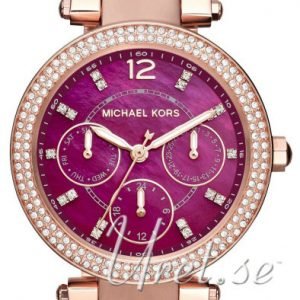 Michael Kors Parker Mk6403 Kello Violetti / Punakultasävyinen