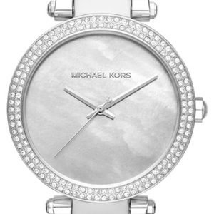 Michael Kors Parker Mk6424 Kello Valkoinen / Teräs