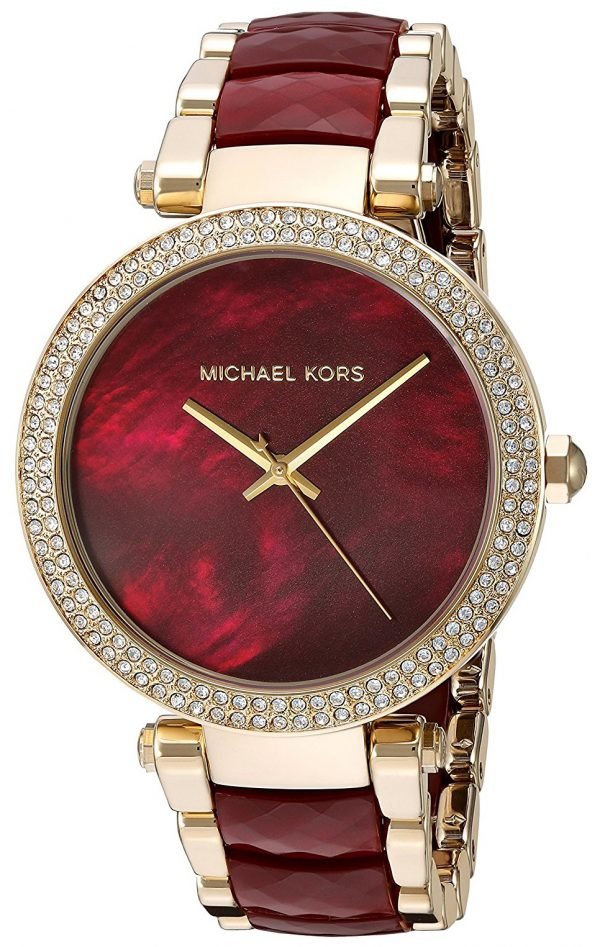 Michael Kors Parker Mk6427 Kello Punainen / Muovi