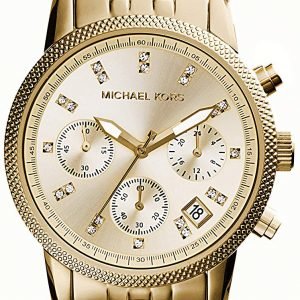 Michael Kors Ritz Mk5676 Kello Samppanja / Kullansävytetty