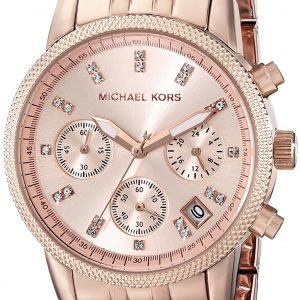 Michael Kors Ritz Mk6077 Kello Punakultaa / Punakultasävyinen