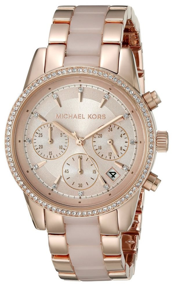 Michael Kors Ritz Mk6307 Kello Punakultaa / Punakultasävyinen