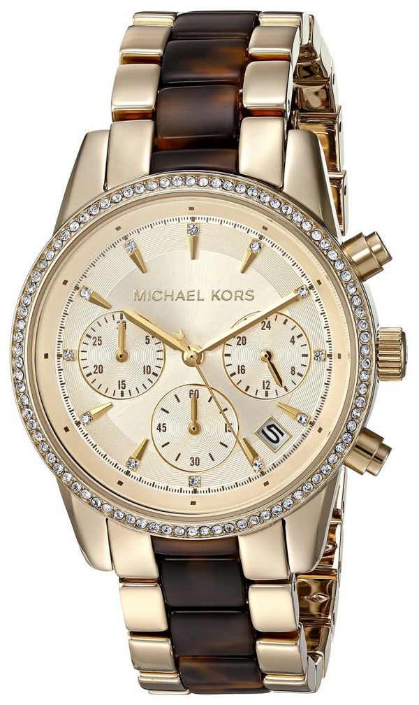 Michael Kors Ritz Mk6322 Kello Samppanja / Kullansävytetty