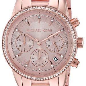 Michael Kors Ritz Mk6357 Kello Punakultaa / Punakultasävyinen