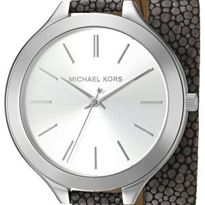 Michael Kors Runway Mk2475 Kello Hopea / Nahka