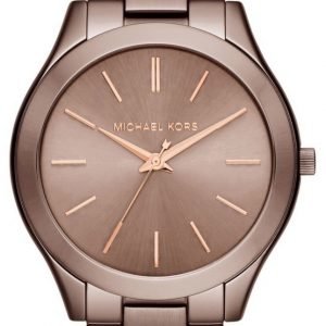 Michael Kors Runway Mk3418 Kello Ruskea / Teräs