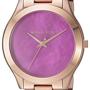 Michael Kors Runway Mk3550 Kello Violetti / Punakultasävyinen