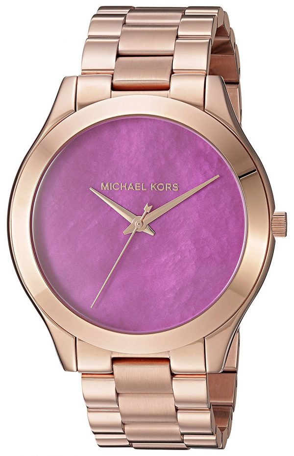 Michael Kors Runway Mk3550 Kello Violetti / Punakultasävyinen