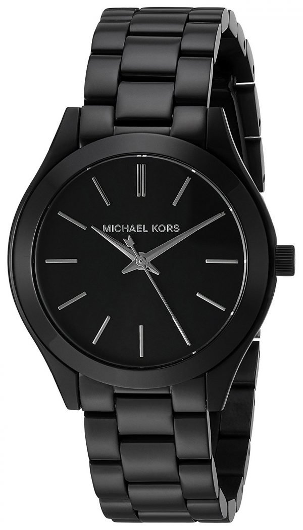 Michael Kors Runway Mk3587 Kello Musta / Teräs