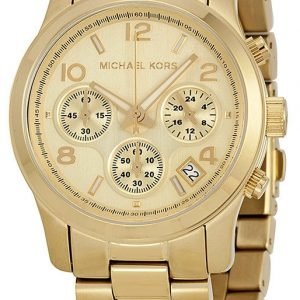 Michael Kors Runway Mk5055 Kello Samppanja / Kullansävytetty