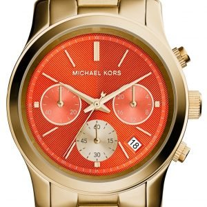 Michael Kors Runway Mk6162 Kello Oranssi / Kullansävytetty