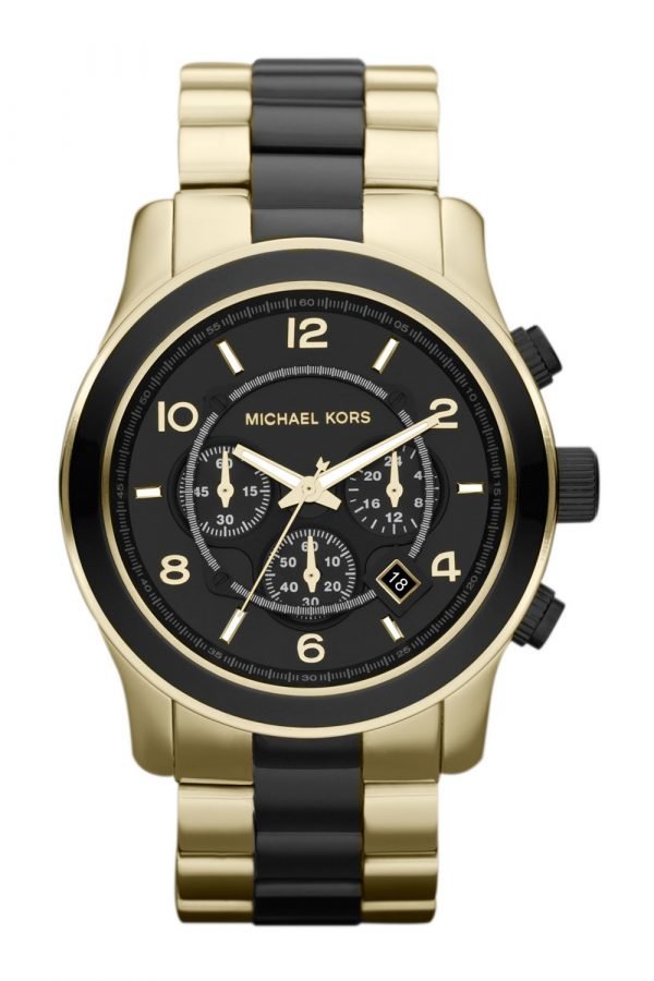 Michael Kors Runway Mk8265 Kello Musta / Kullansävytetty