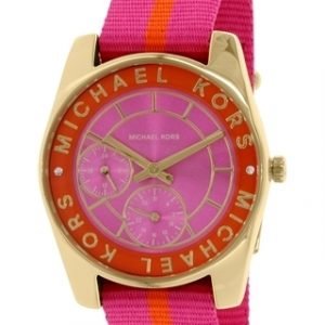 Michael Kors Ryland Mk2401 Kello Pinkki / Tekstiili