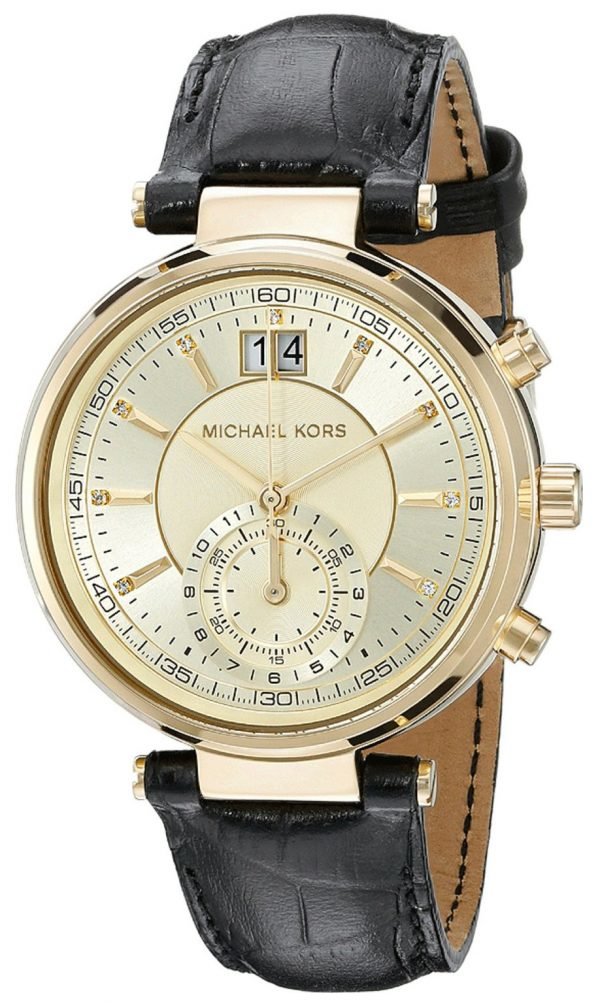 Michael Kors Sawyer Mk2433 Kello Samppanja / Nahka