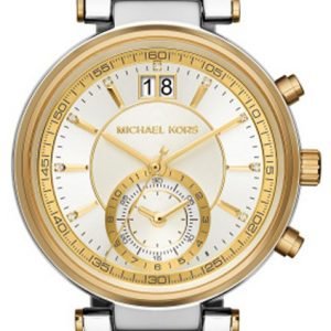 Michael Kors Sawyer Mk6225 Kello Hopea / Kullansävytetty