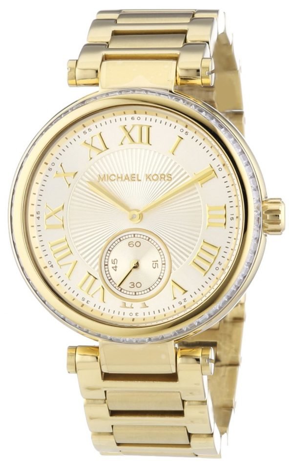 Michael Kors Skylar Mk5867 Kello Hopea / Kullanvärinen Teräs